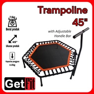 Trampoline 45" Trampoline With Handle Bar