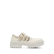 Giày Thể Thao Converse CTAS Lugged Heel Mary Jane Platform Womens - Egret/Egret/Gold