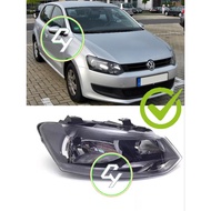 Volkswagen Polo sedan hatchback 2009 - 2014 Head lamp Assembly Headlight Headlamp headlamp depan lam