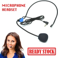 Microphone Handsfree Style Call Center Headset Mik Mic Mikrofon With Foam Findshield Smartphone Komp