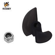 [KOZEEY] 1 Piece FT011-10 3 Propeller Replacement Parts For FT011 RC Boat 1pc Black