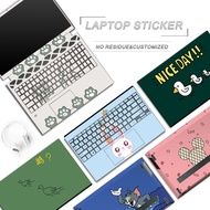 Dell XPS 13D-9343 XPS 13-9360 ACD Top Keyboard Bottom PVC Vinyl Laptop Skin Sticker Notebook Decal R