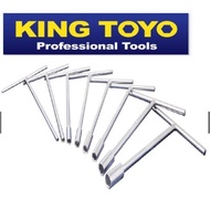 KING TOYO LONG END T HANDLE SOCKET WRENCH 8MM/ 9MM/ 10MM/ 11MM/ 12MM/ 13MM/ 14MM/ 17MM