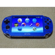 PS Vita PCH-1000 ZA04 Sony Playstation Sapphire Blue OLED Console only