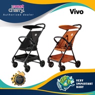 [𝟭𝟬% 𝗖𝗔𝗦𝗛𝗕𝗔𝗖𝗞] Sweet Cherry Vivo Stroller