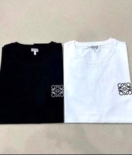 2色🔥 LOEWE 經典 T恤 logo刺繡印花 t shirt 情侶tee