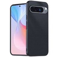 PIXEL 9 / 9 Pro / 9 Pro XL / 10 / 10 Pro / 10 Pro XL Carbon Fiber Texture Premium Leather HARD COVER