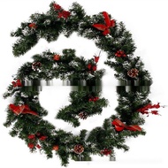 Christmas Decoration Encrypted Red 2.7m Rattan Decoration 180cm Rattan Rattan Door V0NV