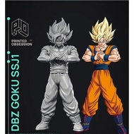 Dragon Ball Z ~ Goku SSJ1 【3D】3D STL File for PLA ABS Filament and Resin 3D Printer