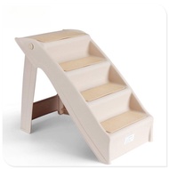 Pet Ladder Indoor Cat Dog Climbing Ladder Pet Ramp Car Ladder Auxiliary In-Car Folding Step Climbing