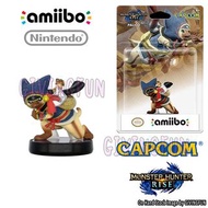 全新現貨 任天堂 Nintendo amiibo Monster Hunter Rise Figure 魔物獵人 崛起 隨從艾路 貓 手辦