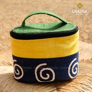 Handmade Brocade cosmetic box Hmong - CHAUSA Brocade box, Handmade Brocade cosmetic bag for Hmong pe