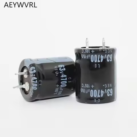 50pcs-10pcs 63V4700UF 25x40mm Electrolytic capacitor 4700uf 63v