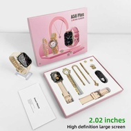 Huaqiangbei A58 Plus Smart Watch Bluetooth Call Full Diamond Small Gold Watch Full Accessories Jewel