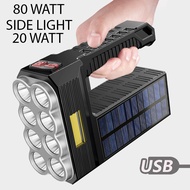 SENTER LED GAGANG 80W + 20W / SENTER CAS LED / SENTER LED CHARGEABLE