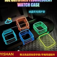 Suitable for Apple Apple iwatchUltra7 Generation654321Watch Case Luminous Protective Case Shock-resistant Watch Case