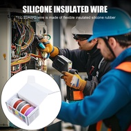 [TS] 22 Awg Wire Small Diameter Wire 22 Awg Stranded Silicone Insulated Tinned Wire 1.7mm Flexible E