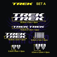 TREK bicycle frame Cutting sticker