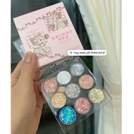 Gogo GT825 eyeshadow palette - 9 super sparkling color boxes exclusively for muses that are both swe