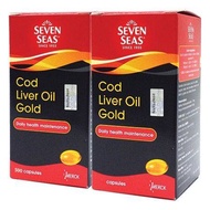SEVEN SEAS COD LIVER OIL GOLD 500'S X 2