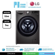 LG FV1411H3BA 11KG/7KG FRONT LOAD WASHER DRYER WITH AI DRIVE™ & STEAM™