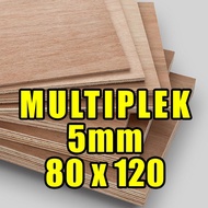 Triplek / Multiplek 5mm ( 80x120 )cm