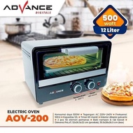 Advance AOV200 Oven Listrik Electric Oven 12 Liter 500 Watt AOV-200