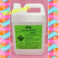 IPA Isopropyl Alcohol 99.9% Purity / Rubbing Alcohol 5 Liters
