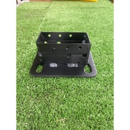 C channel bracket,bracket c channel,tapak C channel 4x5 inci besi tebal