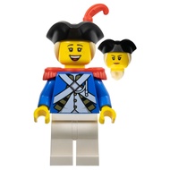 LEGO PI188 Pirates 10320 Eldorado Fortress - Imperial Soldier IV Minifigure