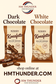 Konafetto Bianco & Nero – Creamy Choco Wafers 1KG