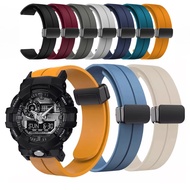 Magnetic Buckle Watchband for GA-110 DW-5600 GWM-5610 DW-6900 GX-56BB Silicone Watch Strap 16mm Spor