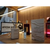 [ 1ML/3ML/5ML/8ML ] ORIGINAL Taskeen Caramel Cascade by Paris Corner (Dupe Bianco Latte ) TRAVEL SPR