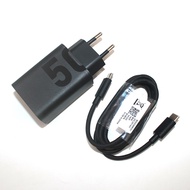 New Motorola 50W Turbo Charger Original Dual 2 Ports EU Fast Charge Power Adapter For Moto Edge 50 4