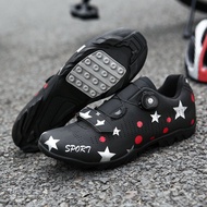 Autumn New Road Bike Cycling Shoes Men's and Women's Lock Shoes Mountain Bike Shoes Hard Sole Booster Shoes Bicycle Shoes