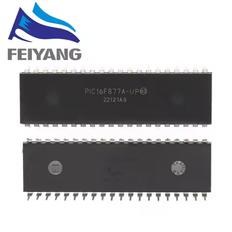 PIC16F877A-I/P PIC16F877A 16F877A DIP40 Enhanced Flash Microcontrollers