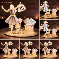<Sunshine123> High-quality Birthday Accessory Wooden Birthday Money Holder Stand – Cash Gift Box for