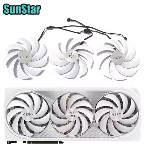 NEW Original 107MM 4PIN Gigabyte RTX4090 AERO GPU Cooling Fan For Gigabyte AERO RTX 4080 SUPER RTX 4
