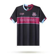 West Ham Iron Maiden Edition Custom High Quality Brand Retro Football Shirt