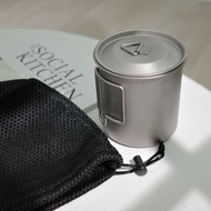 鈦杯 杯蓋 鈦杯收納袋 露營杯收納 圓形防撞網袋-小網袋 水杯 杯