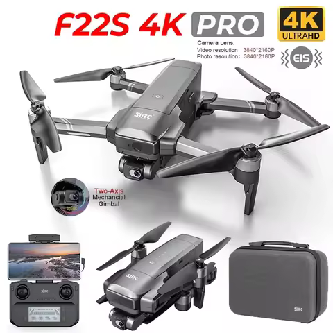 SJRC f22/F22S 4K Pro GPS Drone 4K Professional 2 Axis Gimbal HD Camera With Laser 3.5KM Foldable Qua