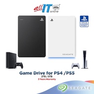 Seagate Game Drive External Hard Drive Disk HDD USB 3.2 Gen 1 for Sony PlayStation PS4 / PS5 - ( 2TB