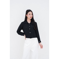 KEMEJA Beststore_id96 - Shirt Long Sleeve LinenPOLO Women's Shirt/ Shirt/