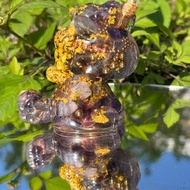 Orgonite 奧剛能量獨角獸-螢石款 大