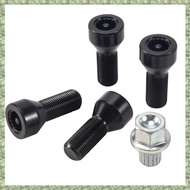 (DXCP) M14 x 1.25 Car Wheel Locking Bolts Wheel Hub Nut Anti-Theft Screw with Key Car Anti-Theft Scr