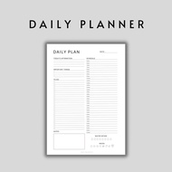 Daily planner digital planner 2023 planner pdf planner iPad notion goodnotes journal