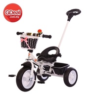 ♈✸GDeal Baby Tricycle Bike Three Wheels Stroller With Storage Basket Baby Bicycle