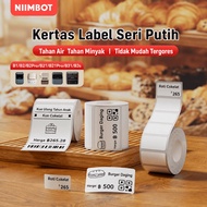 NIIMBOT B1/B21/B31/B2 White Thermal Label Paper, for Printing the Logo of the/ Clothes/ Trading Good