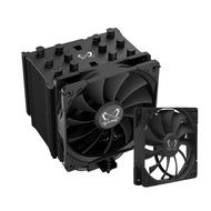 Scythe Mugen 5 Rev.C CPU Air Cooler, 120mm Single Tower, Black Edition LGA1700 AM5- Kaze Flex Black 