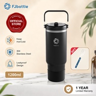 FJbottle Tumbler Coffee Mug 1200ml Water Bottle With Handle Temperature Retention Leakproof